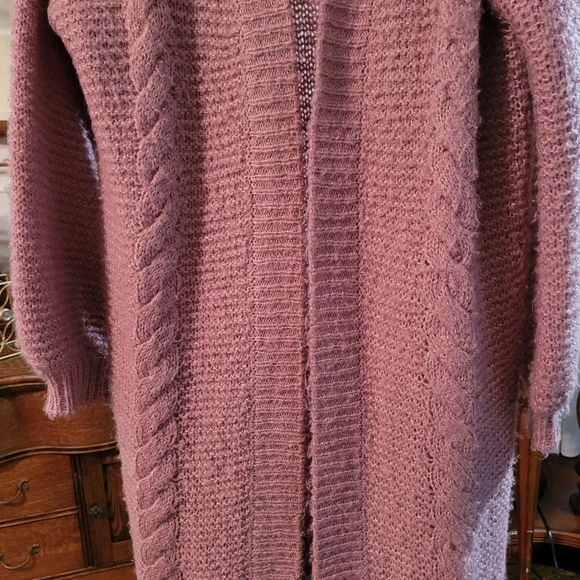 Lascana Mauve Duster/Cardigan - Picture 5 of 5